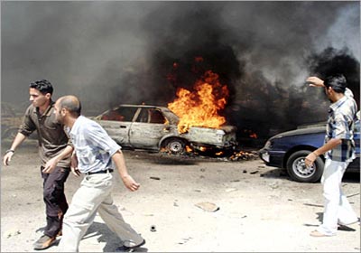 انفجار سيارة مفخخة بالعراق